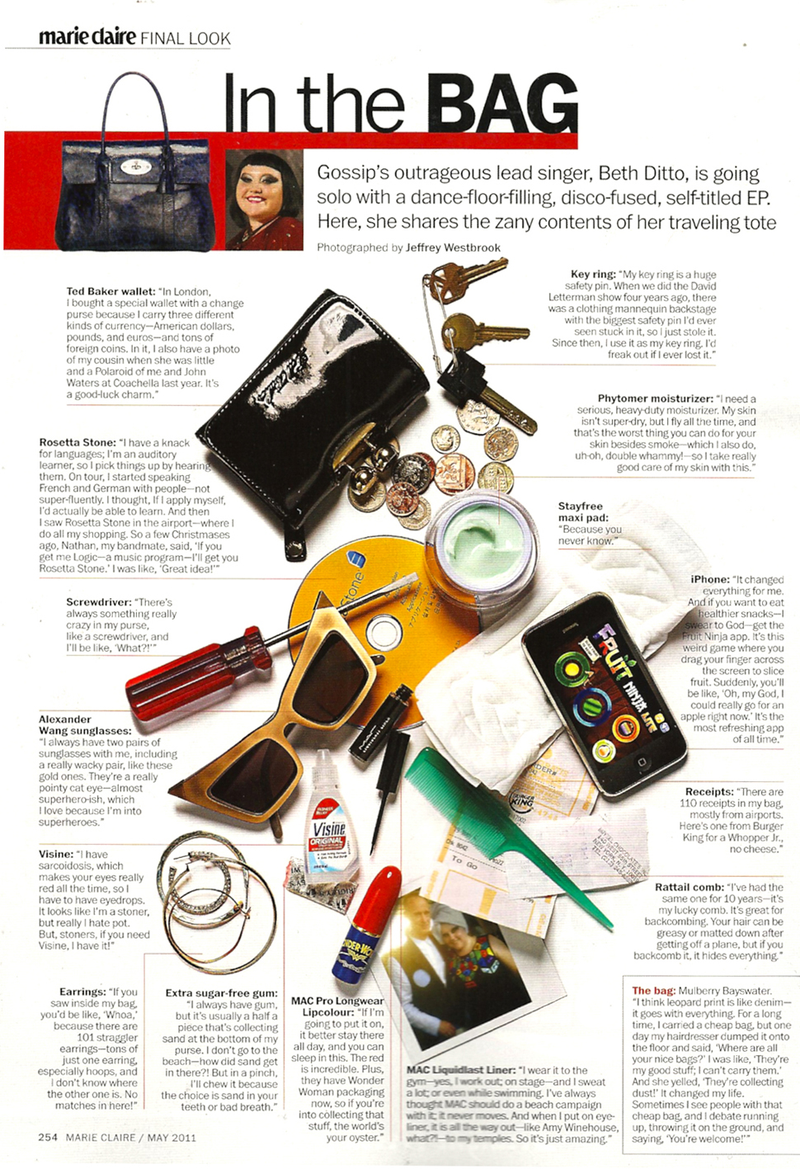 Illustration for article titled The Gossip's Lead Singer Beth Ditto Is A Fellow Fruit Ninja Enthusiast
